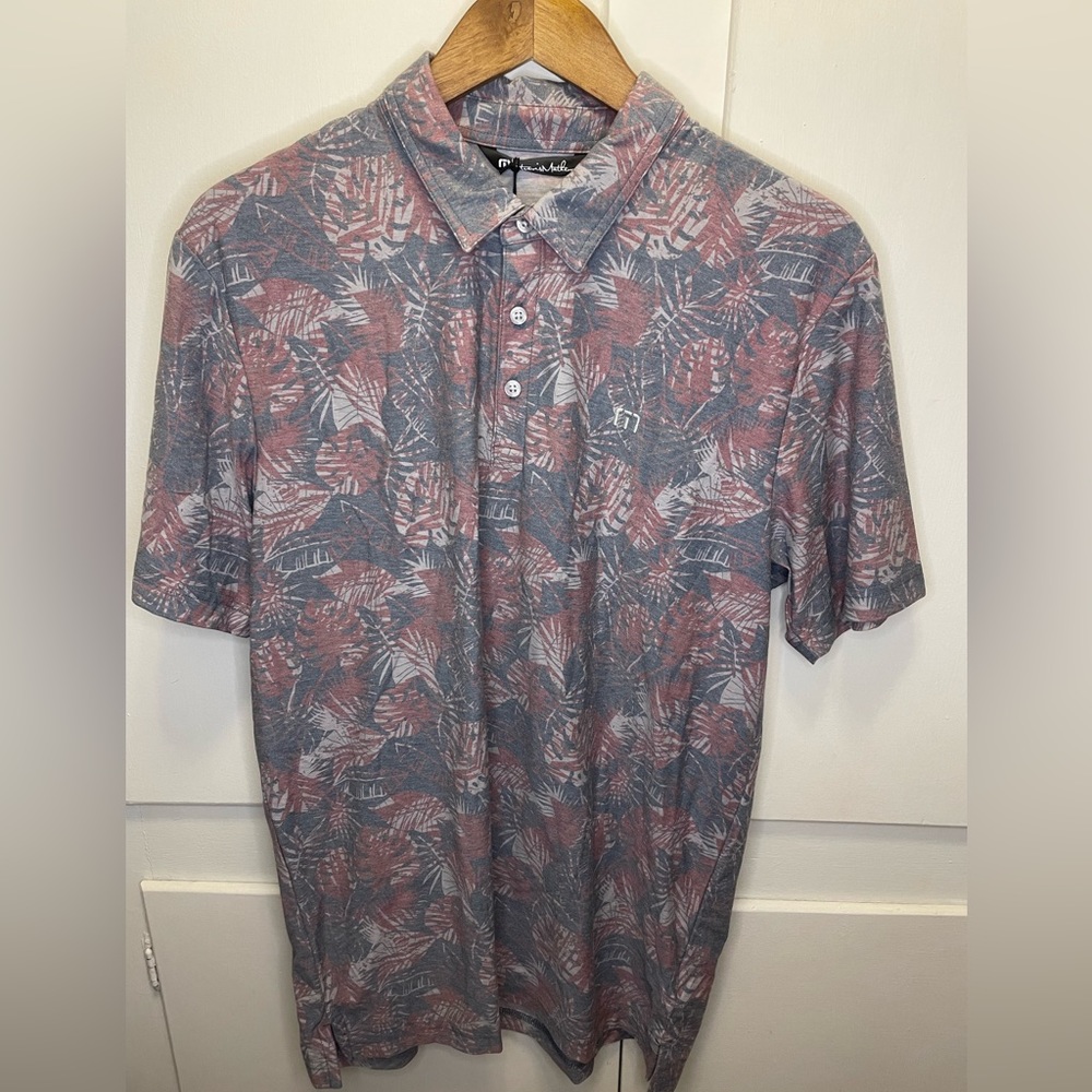 TravisMathew Raft the Pacuare Floral Polo